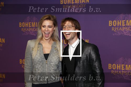 Amsterdam 30 oktober 2018
Premiere Bohemian Rhapsody in tuschinski. Celine Huijsmans en Giel Beelen