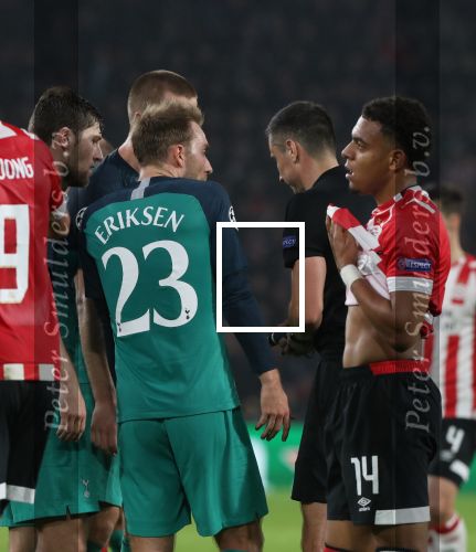 Eindhoven, 24 Oktober 2018 PSV-Tottemham Hotspur.
Duel in de voorronde Champions League, eindstand 2-2.
Christian Eriksen
