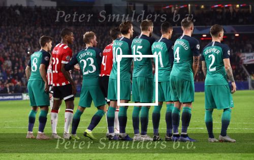 Eindhoven, 24 Oktober 2018 PSV-Tottemham Hotspur.
Duel in de voorronde Champions League, eindstand 2-2.
