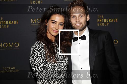 Amsterdam 4 oktober 2018
Feest ivm 10 jarig bestaan van Momo in Amsterdam. daley Blind met zijn vriendin