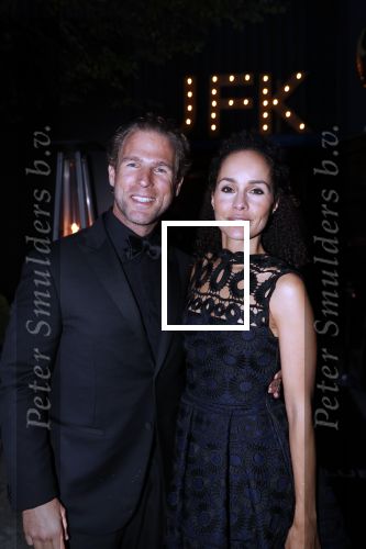 Amsterdam 8 oktober 2018
JFK Gala in de harbour Club. Wilfred Genee ontvangt uit handen van Prins Bernhard de prijs voor man van het jaar. Marieke Elsinga presenteert het gala. Danny Menken met zijn vrouw