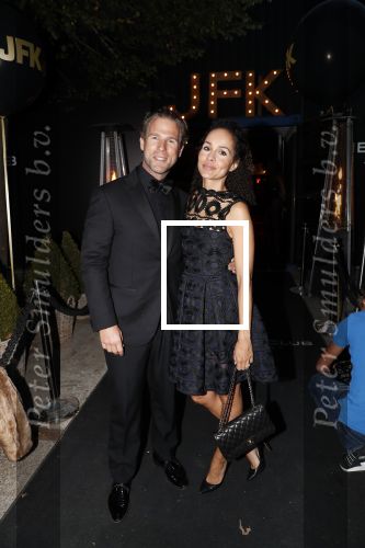 Amsterdam 8 oktober 2018
JFK Gala in de harbour Club. Wilfred Genee ontvangt uit handen van Prins Bernhard de prijs voor man van het jaar. Marieke Elsinga presenteert het gala. Danny Menken met zijn vrouw