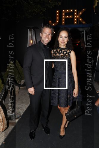 Amsterdam 8 oktober 2018
JFK Gala in de harbour Club. Wilfred Genee ontvangt uit handen van Prins Bernhard de prijs voor man van het jaar. Marieke Elsinga presenteert het gala. Danny Menken met zijn vrouw