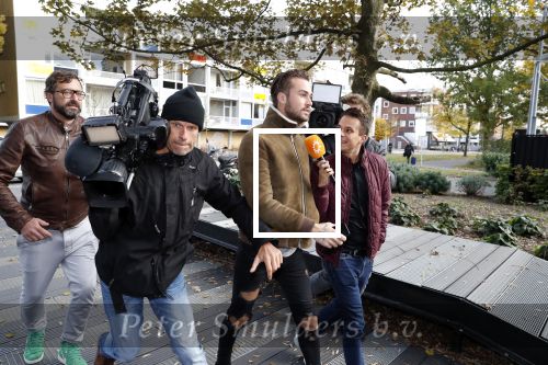 Amsterdam 7 november 2018
Dave Roelvink bij de rechtbank van Amsterdam waar hij voor moet komen voor rijden onder invloed en snelheid. Aran Bade van RTL Boulevard
