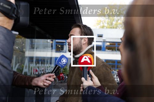 Amsterdam 7 november 2018
Dave Roelvink bij de rechtbank van Amsterdam waar hij voor moet komen voor rijden onder invloed en snelheid.