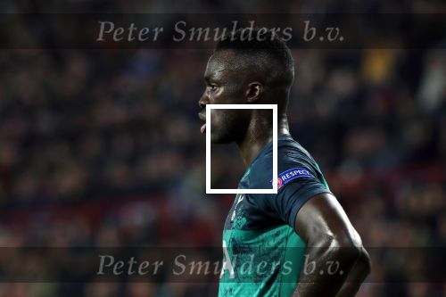 Eindhoven, 24 Oktober 2018 PSV-Tottemham Hotspur.
Duel in de voorronde Champions League, eindstand 2-2.
Davinson Sanchez