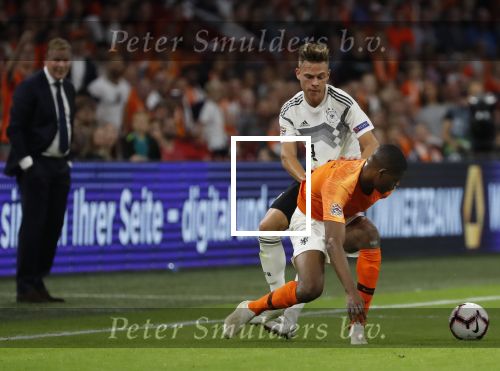 Amsterdam, 13 Oktober 2018
Nederland-/Duitsland , eindstand 3-0
Debuut voor Denzel Dumfries en Steven Bergwijn van PSV