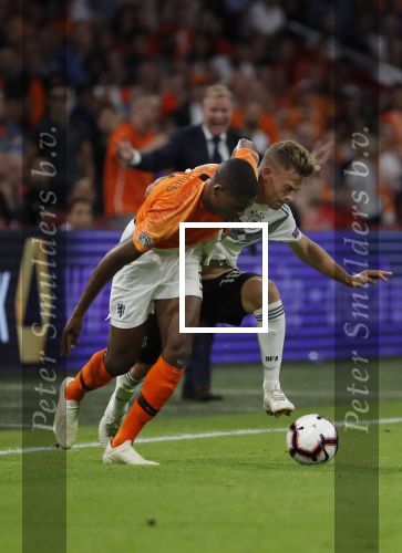Amsterdam, 13 Oktober 2018
Nederland-/Duitsland , eindstand 3-0
Debuut voor Denzel Dumfries en Steven Bergwijn van PSV