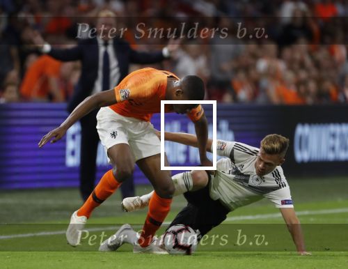Amsterdam, 13 Oktober 2018
Nederland-/Duitsland , eindstand 3-0
Debuut voor Denzel Dumfries en Steven Bergwijn van PSV