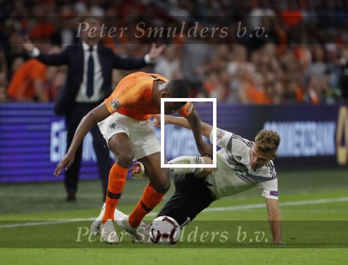 Amsterdam, 13 Oktober 2018
Nederland-/Duitsland , eindstand 3-0
Debuut voor Denzel Dumfries en Steven Bergwijn van PSV