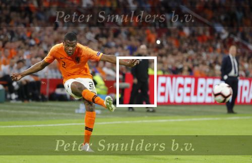 Amsterdam, 13 Oktober 2018
Nederland-/Duitsland , eindstand 3-0
Debuut voor Denzel Dumfries en Steven Bergwijn van PSV