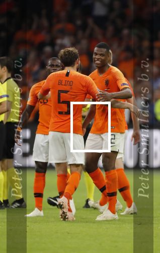 Amsterdam, 13 Oktober 2018
Nederland-/Duitsland , eindstand 3-0
Debuut voor Denzel Dumfries en Steven Bergwijn van PSV