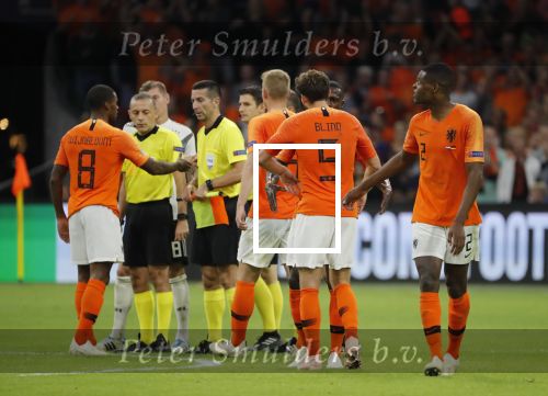 Amsterdam, 13 Oktober 2018
Nederland-/Duitsland , eindstand 3-0
Debuut voor Denzel Dumfries en Steven Bergwijn van PSV
