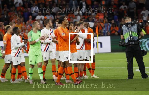 Amsterdam, 13 Oktober 2018
Nederland-/Duitsland , eindstand 3-0
Debuut voor Denzel Dumfries en Steven Bergwijn van PSV