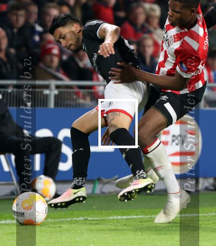 Eindhoven, 20 Oktober 2018 Kompetitiewedstrijd PSV-SC Emmen, eindstand 6-0 Seizoen 2018-2019
Denzel Dumfries