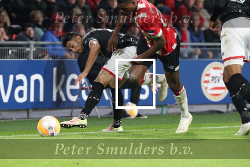 Eindhoven, 20 Oktober 2018 Kompetitiewedstrijd PSV-SC Emmen, eindstand 6-0 Seizoen 2018-2019
Denzel Dumfries