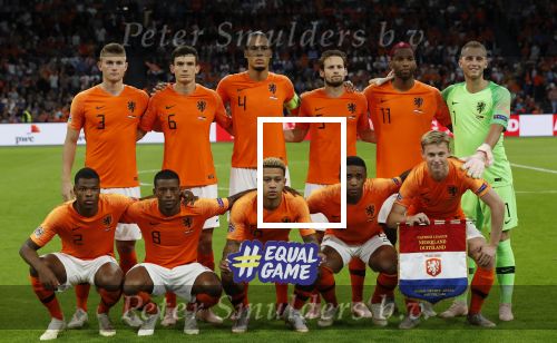 Amsterdam, 13 Oktober 2018
Nederland-/Duitsland , eindstand 3-0
Debuut voor Denzel Dumfries en Steven Bergwijn van PSV
