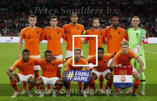 Amsterdam, 13 Oktober 2018
Nederland-/Duitsland , eindstand 3-0
Debuut voor Denzel Dumfries en Steven Bergwijn van PSV