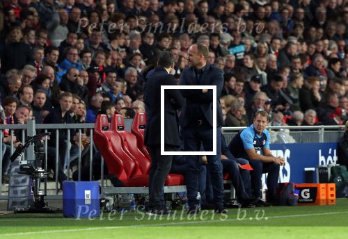 Eindhoven, 20 Oktober 2018 Kompetitiewedstrijd PSV-SC Emmen, eindstand 6-0 Seizoen 2018-2019
Dick Lukkien trainer