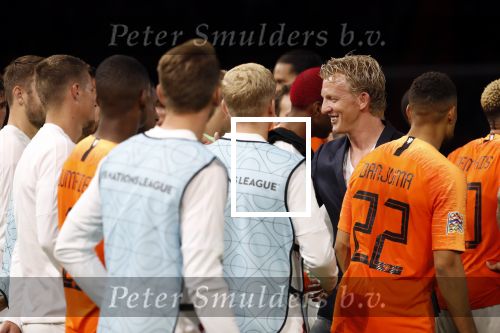 Amsterdam 13 oktober 2018
Nederland - Duitsland in de Johan Cruijff arens . eindstand 3-0
Na de Wedstrijd werden Dirk Kuyt en Rafael v d Vaart  gehuldigd. Dirk had zijn vrouw Gertrude en kinderen meegenomen. Rafael had zijn vriendin Estavan Polman en zijn kinderen Damian en Jesslynn meegenomen . Ook zijn ouders en schoonouders waren erbij.