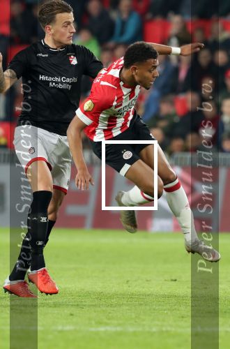 Eindhoven, 20 Oktober 2018 Kompetitiewedstrijd PSV-SC Emmen, eindstand 6-0 Seizoen 2018-2019
Donyell Malen