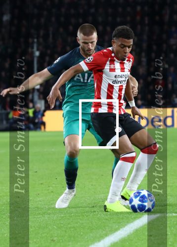 Eindhoven, 24 Oktober 2018 PSV-Tottemham Hotspur.
Duel in de voorronde Champions League, eindstand 2-2.
Donyell Malen