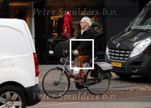 Amsterdam 2 oktober 2018
Eddy Habbema op de fiets in amsterdam zuid