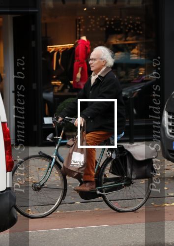 Amsterdam 2 oktober 2018
Eddy Habbema op de fiets in amsterdam zuid