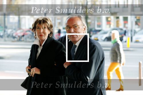 Amsterdam 27 oktober 2018
Herdenkingsdienst voor Wim Kok in het Concertgebouw van Amsterdam. Elko en Janneke Brinkman