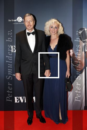 Amsterdam 22 augustus 2018
Premiere Evita in carre.  ellen Evers en partner CornÃ© Smiesing.