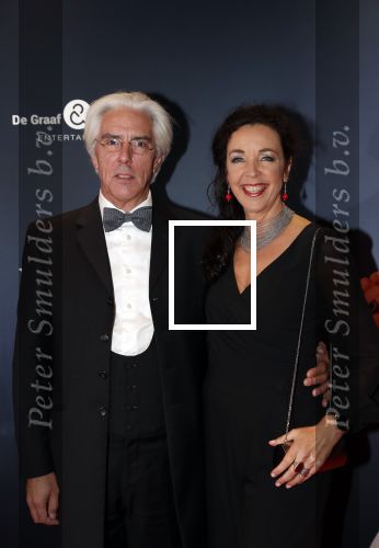 Amsterdam 22 augustus 2018
Premiere Evita in carre.  Eric Brey en partner Frederique Sluiterman-van Loo