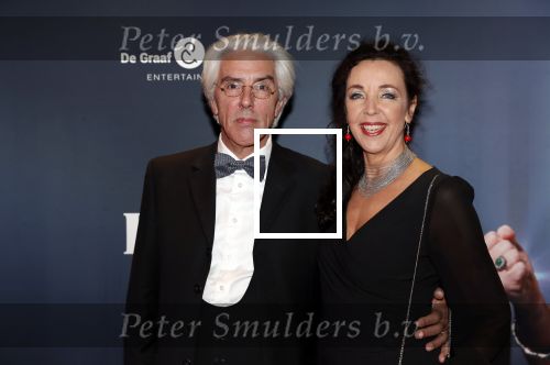 Amsterdam 22 augustus 2018
Premiere Evita in carre.  Eric Brey en partner Frederique Sluiterman-van Loo