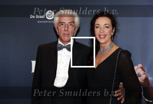 Amsterdam 22 augustus 2018
Premiere Evita in carre.  Eric Brey en partner Frederique Sluiterman-van Loo