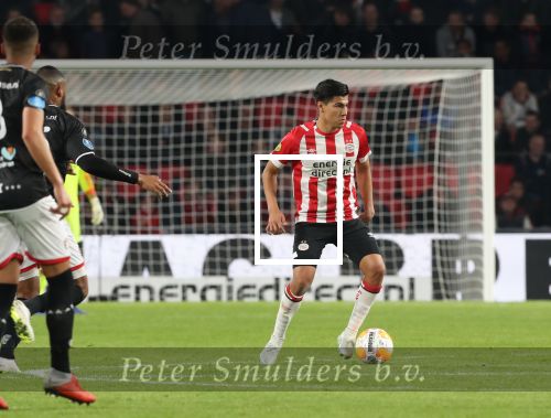 Eindhoven, 20 Oktober 2018 Kompetitiewedstrijd PSV-SC Emmen, eindstand 6-0 Seizoen 2018-2019
Erick Gutierrez