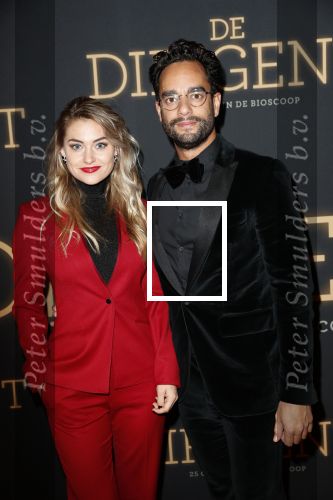 Amsterdam 23 oktober 2018
Premiere de dirigent in Tuschinski. Freek Bartels met een kennis