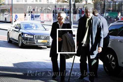 Amsterdam 27 oktober 2018
Herdenkingsdienst voor Wim Kok in het Concertgebouw van Amsterdam. Frits Bolkestein met zijn vrouw
