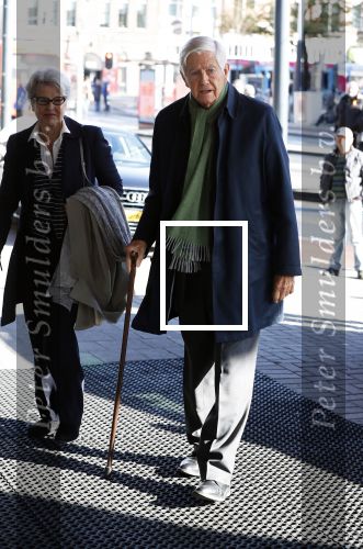 Amsterdam 27 oktober 2018
Herdenkingsdienst voor Wim Kok in het Concertgebouw van Amsterdam. Frits Bolkestein met zijn vrouw