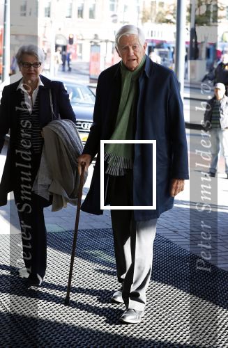 Amsterdam 27 oktober 2018
Herdenkingsdienst voor Wim Kok in het Concertgebouw van Amsterdam. Frits Bolkestein met zijn vrouw