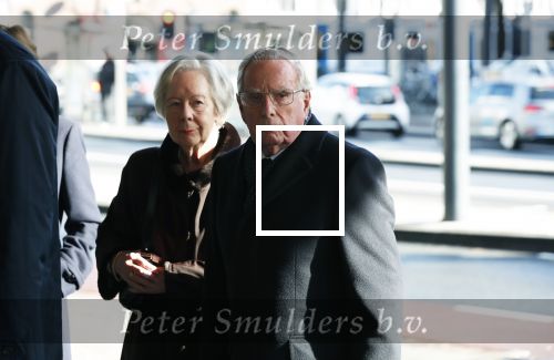 Amsterdam 27 oktober 2018
Herdenkingsdienst voor Wim Kok in het Concertgebouw van Amsterdam. Frits Korthals Altes met vrouw