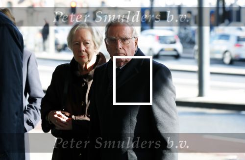 Amsterdam 27 oktober 2018
Herdenkingsdienst voor Wim Kok in het Concertgebouw van Amsterdam. Frits Korthals Altes met vrouw