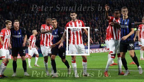 Eindhoven, 3 Oktober 2018 2e wedstrijd CL Seizoen 2018-2019
PSV-Internazionale Milan, eindstand 1-2
Gaston Pereiro