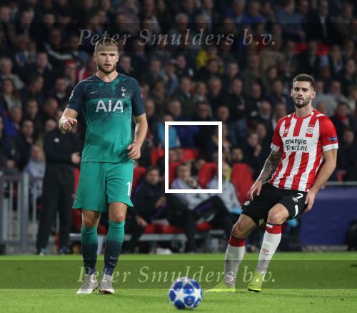 Eindhoven, 24 Oktober 2018 PSV-Tottemham Hotspur.
Duel in de voorronde Champions League, eindstand 2-2.
Gaston Pereiro