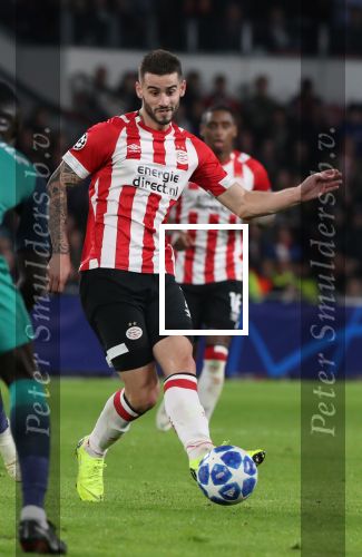Eindhoven, 24 Oktober 2018 PSV-Tottemham Hotspur.
Duel in de voorronde Champions League, eindstand 2-2.
Gaston Pereiro