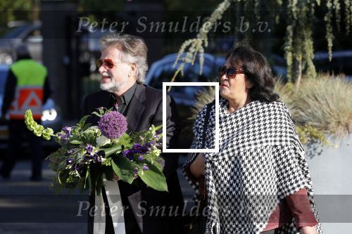 Leusden 4 en 5 oktober 2018
Herdenkingsdienst en crematie van Koos Alberts in crematorium Leusden. George Baker met zijn vrouw