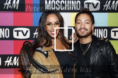 Amsterdam 5 november 2018
Presentatie samenwerking H&M en Moschino in escape. Glennis Grace kwam met haar nieuwe vriend