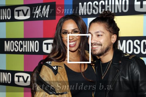 Amsterdam 5 november 2018
Presentatie samenwerking H&M en Moschino in escape. Glennis Grace kwam met haar nieuwe vriend