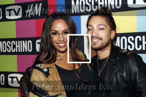 Amsterdam 5 november 2018
Presentatie samenwerking H&M en Moschino in escape. Glennis Grace kwam met haar nieuwe vriend