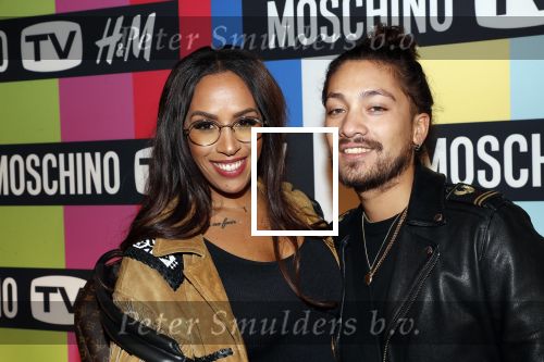 Amsterdam 5 november 2018
Presentatie samenwerking H&M en Moschino in escape. Glennis Grace kwam met haar nieuwe vriend