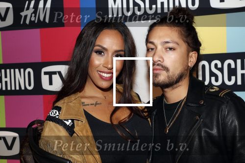 Amsterdam 5 november 2018
Presentatie samenwerking H&M en Moschino in escape. Glennis Grace kwam met haar nieuwe vriend