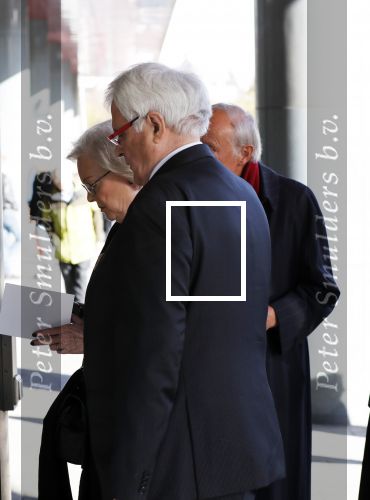 Amsterdam 27 oktober 2018
Herdenkingsdienst voor Wim Kok in het Concertgebouw van Amsterdam. Hanja Maij-Weggen met man Peter
